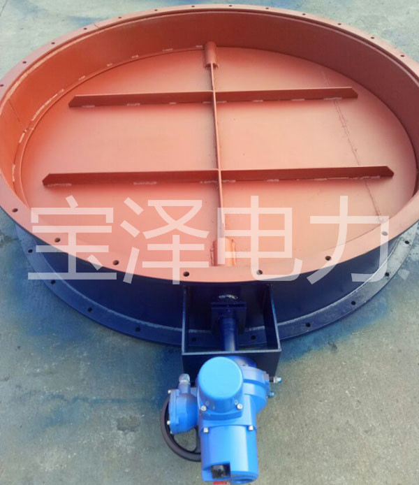 單軸圓風門